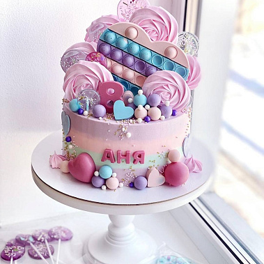 Торт "Сладкий поп-ит" купить - павловскийпосад.сладкоежкин.рф