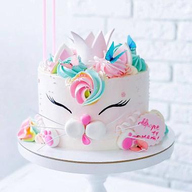 Торт "Сладкий котик" купить - павловскийпосад.сладкоежкин.рф