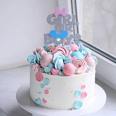 Торт "Girl or Boy" купить - павловскийпосад.сладкоежкин.рф