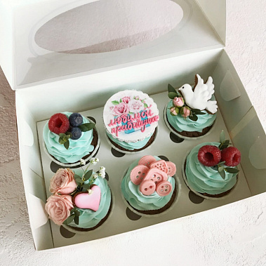 Капкейки "Любимой прабабушке" купить - павловскийпосад.сладкоежкин.рф