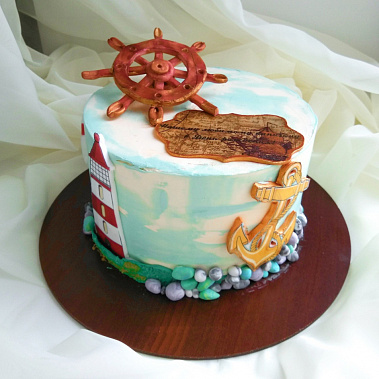 Торт "Нашему капитану" купить - павловскийпосад.сладкоежкин.рф
