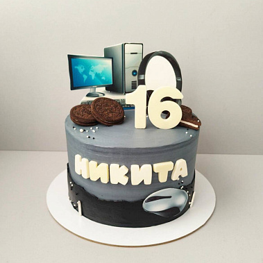 Торт "Компьютер" купить - павловскийпосад.сладкоежкин.рф