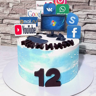 Торт "Соц-сети" купить - павловскийпосад.сладкоежкин.рф