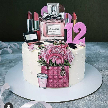 Торт "Косметика" купить - павловскийпосад.сладкоежкин.рф