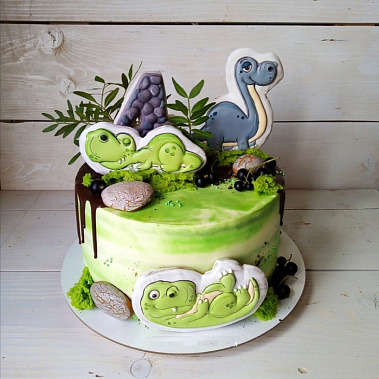 Торт "Динозавры" купить - павловскийпосад.сладкоежкин.рф